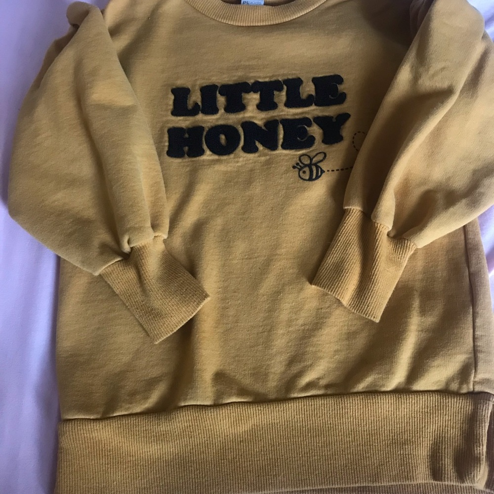 Little Honey Kids Sweatshirt - Yellow
